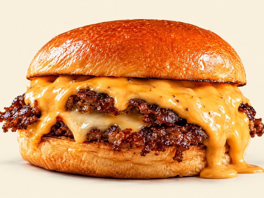Cheddar Smash Burger